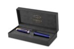 Ручка перьевая Parker "Ingenuity Blue GT" перо: F, цвет чернил: blue/black, в подарочной упаковке. 2