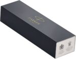 Набор из 2х ручек в подарочной коробке Parker IM "Duo" Stainless Steel CT;.  Шариковая и перьевая ручка. 7