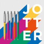 Шариковая ручка Parker Jotter Originals Yellow Chrome CT, стержень: Mblue в подарочной упаковке 6