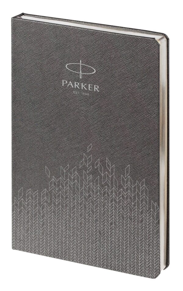 Ежедневник недатированный, серый c нанесением Logo Parker (P1_1111005)