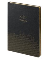 Ежедневник недатированный, черный c нанесением Logo Parker (P1113305)