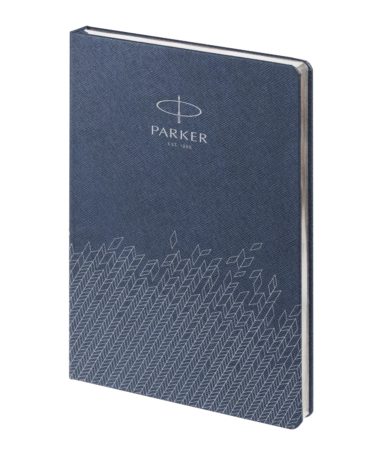 Ежедневник недатированный, черный c нанесением Logo Parker (P_1113305)