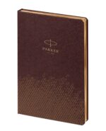 Ежедневник недатированный, коричневый c нанесением Logo Parker (P_1115905)