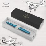 Подарочный набор: Ручка-роллер Parker Vector XL Teal CT и Ежедневник недатированный, серый 7