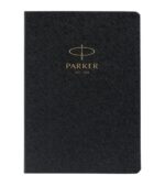 Ежедневник недатированный, черный c нанесением Logo Parker 2