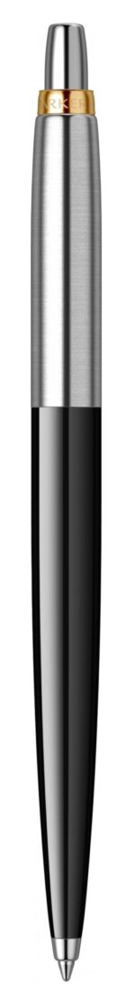 Шариковая ручка Parker Jotter K160, цвет: Black/GT, стержень: M, цвет чернил: blue, в подарочной упаковке. 4