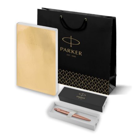 Набор Parker Jotter London Trio: гелевая ручка Red CT + шариковая ручка Blue CT + карандаш Stainless Steel CT