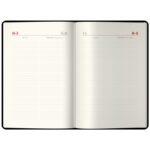 Подарочный набор: Шариковая ручка Parker Jotter Essential, Waterloo Blue CT и Ежедневник датированный, черный/голубой, с резинкой 12
