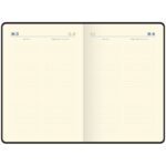 Подарочный набор:  Шариковая ручка Parker Jotter Essential, St. Steel СT и Ежедневник недатированный серебряный срез, белый. 7