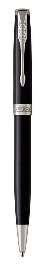 Набор из двух ручек  Parker SONNET BLACK CT ручка роллер и шариковая ручка 4