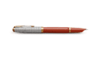 Перьевая ручка Parker 51 Premium Red GT, перо:M/F чернила:Black,Blue, в подарочной упаковке. 5