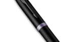 Перьевая ручка Parker IM Vibrant Rings Flame Amethyst Purple, перо:F/M, цвет чернил: blue, в подарочной упаковке. 6