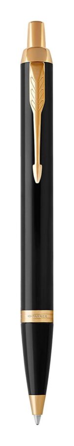 Подарочный набор: Шариковая ручка Parker IM Metal Black GT и Ежедневник недатированный, черный. 2