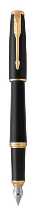 Подарочный набор из 2-х ручек Parker URBAN Muted black GT перьевая и шариковая ручки 2