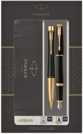 Перьевая ручка Parker IM Monochrome Brown, перо:M, цвет чернил: Black, в подарочной упаковке.