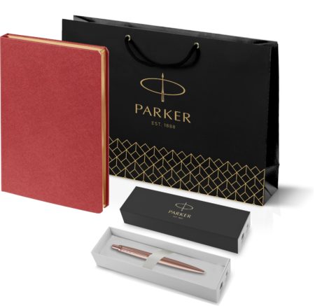 Перьевая ручка Parker IM Monochrome Brown, перо:M, цвет чернил: Black, в подарочной упаковке.