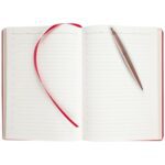 Подарочный набор: Jotter XL SE20 Monochrome в подарочной упаковке, цвет: Pink Gold, стержень Mblue и Ежедневник недатированный красный 5