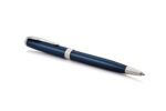 Подарочный набор: Шариковая ручка Sonnet Blue Lacquer CT и Ежедневник недатированный синий 5