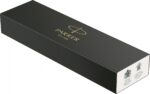 Подарочный набор: Jotter XL SE20 Monochrome в подарочной упаковке, цвет: Pink Gold, стержень Mblue и Ежедневник недатированный черный с золотис 7